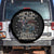 I Stand For Our Flag I Kneel For The Cross Proud Christian Veteran Spare Tire Cover TS11 No hole Black Print Your Wear