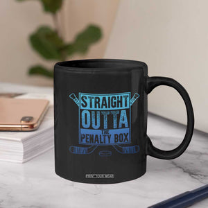 Ice Hockey Player Gifts Coffee Mug Straight Outta The Penalty Box TS10 Print Your Wear