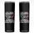Im a Dad Grandpa and Veteran Skinny Tumbler Fearless Patriotic Military Family TS02 Black Print Your Wear