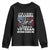 Im a Dad Grandpa and Veteran Youth Sweatshirt Fearless Patriotic Military Family TS02 Black Print Your Wear