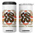 Immigrant Rights 4 in 1 Can Cooler Tumbler Chinga La Migra TS10 One Size: 16 oz White Print Your Wear