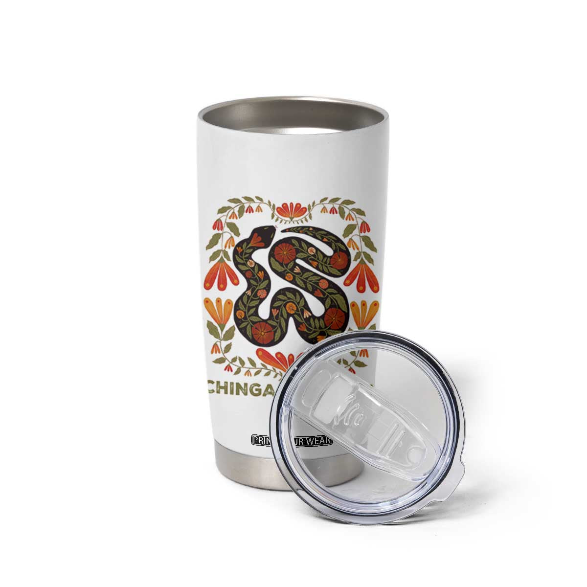 Immigrant Rights Tumbler Cup Chinga La Migra TS10 Print Your Wear