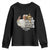In Loving Memory of Pope Francis Youth Sweatshirt Viva il Papa 1936-2025 TS02 Black Print Your Wear