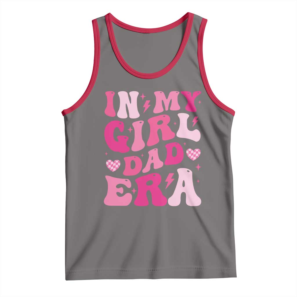 In My Dad Girl Era Tank Top Funny Fathers Day Gift 2025 TS10 Deep Heather Red Print Your Wear