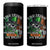 Irish Soldiers 1762 4 in 1 Can Cooler Tumbler The Irish We Drink And We Fight Shamrock Skull Beer TS11 One Size: 16 oz Black Print Your Wear