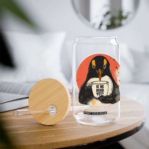 Is He Dead Yet Glass Can Penguins Resist and Persist TS10 Print Your Wear