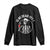 Is He Dead Yet Subtle FDT Long Sleeve Shirt Funny Skeleton Drinking Coffee TS02 Black Print Your Wear