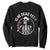Is He Dead Yet Subtle FDT Sweatshirt Funny Skeleton Drinking Coffee TS02 Black Print Your Wear
