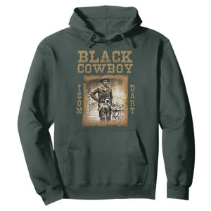 Isom Dart Hoodie Black Cowboy Western Legend Vintage TS02 Dark Forest Green Print Your Wear