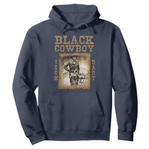 Isom Dart Hoodie Black Cowboy Western Legend Vintage TS02 Navy Print Your Wear