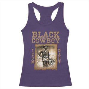 Isom Dart Racerback Tank Top Black Cowboy Western Legend Vintage TS02 Purple Print Your Wear