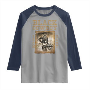 Isom Dart Raglan Shirt Black Cowboy Western Legend Vintage TS02 Sport Gray Navy Print Your Wear