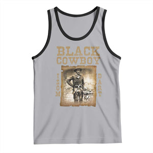 Isom Dart Tank Top Black Cowboy Western Legend Vintage TS02 Athletic Heather Black Print Your Wear
