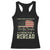 It Doesn't Need To Be Rewritten It Needs To Be Reread Racerback Tank Top We The People Vintage Flag TS11 Black Print Your Wear