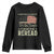 It Doesn't Need To Be Rewritten It Needs To Be Reread Youth Sweatshirt We The People Vintage Flag TS11 Black Print Your Wear