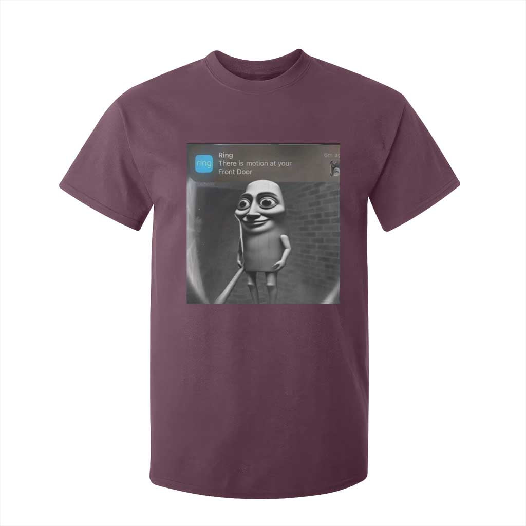 Italian Brainrot Tung Tung Tung Sahur T Shirt For Kid Internet Memes Ring with Motion TS10 Maroon Print Your Wear
