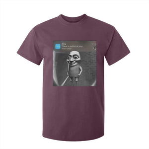 Italian Brainrot Tung Tung Tung Sahur T Shirt For Kid Internet Memes Ring with Motion TS10 Maroon Print Your Wear