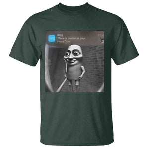 Italian Brainrot Tung Tung Tung Sahur T Shirt Internet Memes Ring with Motion TS10 Dark Forest Green Print Your Wear