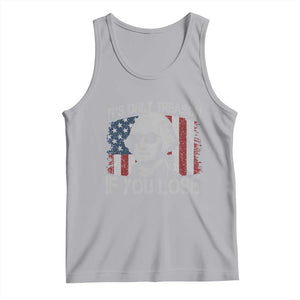 Its Only Treason If You Lose 4th Of July Tank Top George Washington American Flag TS10 Athletic Heather Print Your Wear