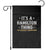 It's a Hamilton Thing You Wouldn't Understand Garden Flag TS10 Black Print Your Wear