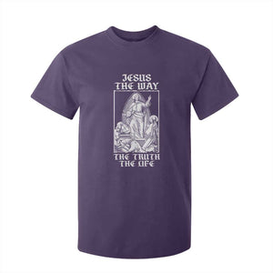 Jesus The Way The Truth The Life T Shirt For Kid Religious Christian Faith TS02 Purple Print Your Wear