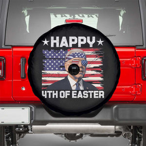 Joe Biden Happy Easter For Funny 4th Of July Spare Tire Cover USA American Flag TS10 Black Print Your Wear