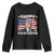 Joe Biden Happy Easter For Funny 4th Of July Youth Sweatshirt USA American Flag TS10 Black Print Your Wear