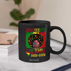 Juneteenth 160 Years Of Freedom Coffee Mug African American Pride TS11 Print Your Wear