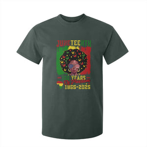 Juneteenth 160 Years Of Freedom T Shirt For Kid African American Pride TS11 Dark Forest Green Print Your Wear
