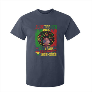 Juneteenth 160 Years Of Freedom T Shirt For Kid African American Pride TS11 Navy Print Your Wear