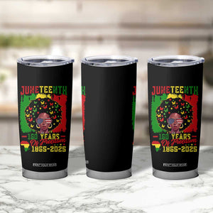 Juneteenth 160 Years Of Freedom Tumbler Cup African American Pride TS11 Print Your Wear