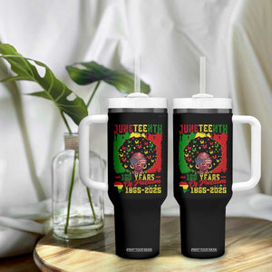 Juneteenth 160 Years Of Freedom Tumbler With Handle African American Pride TS11 Print Your Wear