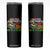 Juneteenth 1865 Because My Ancestors Weren't Free In 1776 Skinny Tumbler Break The Chains TS11 Black Print Your Wear