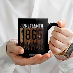 Juneteenth 1865 Coffee Mug June 19th Celebrating Black Freedom Melanin TS10 Print Your Wear