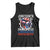 Juneteenth 1865 Emancipated Liberated Unapologetic Tank Top Hand Fist Juneteenth Flag TS11 Black Print Your Wear