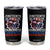 Juneteenth 1865 Emancipated Liberated Unapologetic Tumbler Cup Hand Fist Juneteenth Flag TS11 Black Print Your Wear