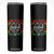Juneteenth 1865 Skinny Tumbler Celebrate Black Freedom Breaking Every Chain TS02 Black Print Your Wear