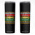 Juneteenth 1865 Skinny Tumbler Remembering The Past Black Freedom African Independence Day TS10 Black Print Your Wear
