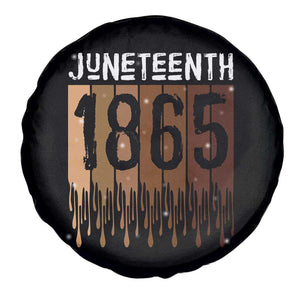 Juneteenth 1865 Spare Tire Cover June 19th Celebrating Black Freedom Melanin TS10 Print Your Wear