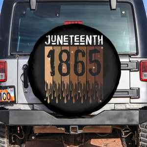 Juneteenth 1865 Spare Tire Cover June 19th Celebrating Black Freedom Melanin TS10 No hole Black Print Your Wear