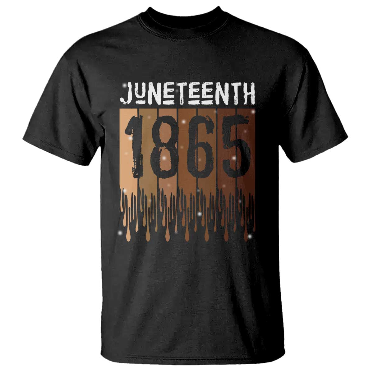 Juneteenth 1865 T Shirt June 19th Celebrating Black Freedom Melanin TS10 Black Print Your Wear