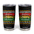 Juneteenth 1865 Tumbler Cup Remembering The Past Black Freedom African Independence Day TS10 Black Print Your Wear