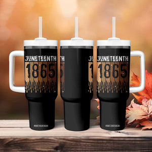 Juneteenth 1865 Tumbler With Handle June 19th Celebrating Black Freedom Melanin TS10 Print Your Wear