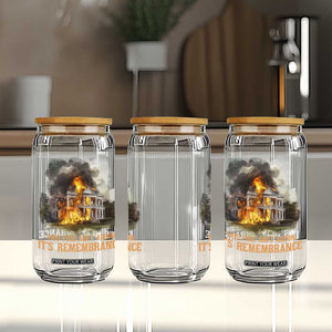 Juneteenth Ancestral Justice Glass Can This Fire Aint Arson It is Remembrance Black History TS02 Print Your Wear