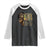 Juneteenth Black Queen Nutritional Facts Raglan Shirt Afro Melanin Queen TS11 Black White Print Your Wear