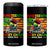 Juneteenth Breaking Every Chain Since 1865 4 in 1 Can Cooler Tumbler Hand Fist Freedom TS11 One Size: 16 oz Black Print Your Wear