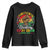 Juneteenth Breaking Every Chain Since 1865 Youth Sweatshirt Retro Vintage TS10 Black Print Your Wear