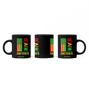 Juneteenth Equality Is Greater Than Division Coffee Mug Juneteenth American Flag TS11 Print Your Wear