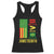 Juneteenth Equality Is Greater Than Division Racerback Tank Top Juneteenth American Flag TS11 Black Print Your Wear