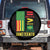 Juneteenth Equality Is Greater Than Division Spare Tire Cover Juneteenth American Flag TS11 No hole Black Print Your Wear